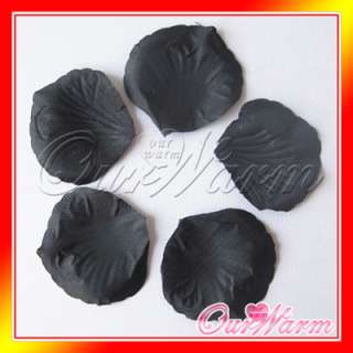   Silk Rose Petals Flowers Used Directly Wedding Party Decoration Colors