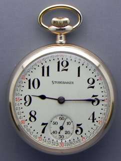   South Bend, THE Studebaker 223 Pocket Watch, With A Montgomery Dial