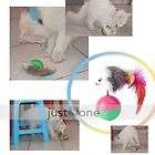for Pet Cat Funny Cute Feather Mouse Leather Ball Tumbler Fun Playing 