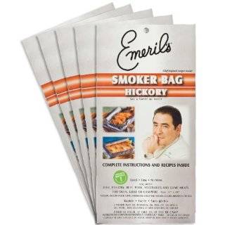   Emeril Approved Smoker Bags, Hickory, 3 Count Patio, Lawn & Garden