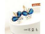 new Koreas jewelry fashion butterfly stud earrings lovely Xmas gift 5 