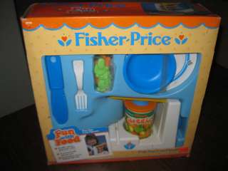NEW Fisher Price Fun with Food Pop Top Can Opener BOX 2  