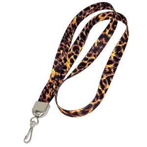  Leopard Print Keychain Lanyard 