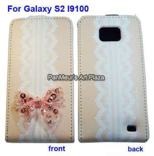 Samsung Galaxy S2 I9100 protective Leather Case Cover (Romantic w/o 