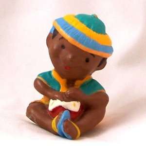 African American Tiny Figurine Little Boy