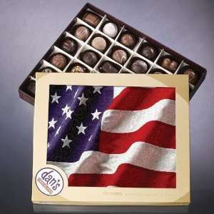 Fourth of July Chocolates 1 Lb. Assorted Grocery & Gourmet Food