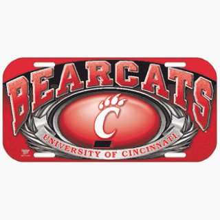   Bearcats High Definition License Plate *SALE*