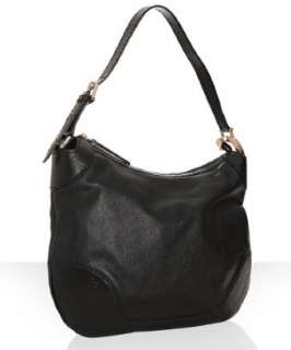   #310816701 black leather Charlotte guccissima detail medium hobo