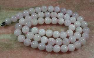   100% Natural A JADE Jadeite Bead Necklace 340704 ** It is 19 inches