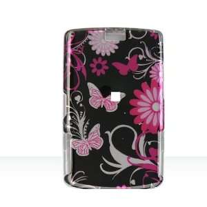  New Black Butterfly Flower Samsung Propel A767 Cell Phone 