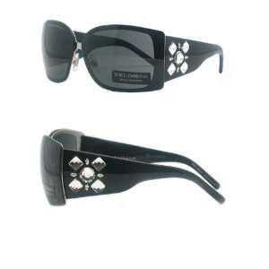  Dolce and Gabbana Black Sunglasses DG 2044B 130/87 Sports 