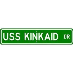  USS KINKAID DD 965 Street Sign   Navy
