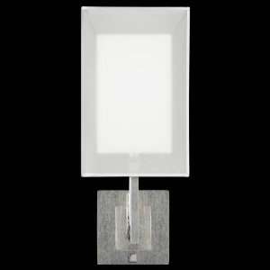 Fine Art Lamps 586750 2 Quadralli 1 Light Bathroom Lighting in Silver