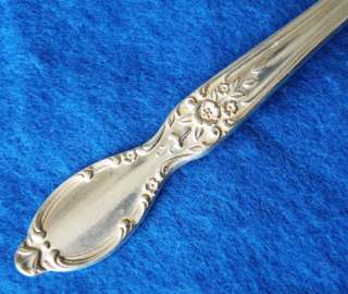 INTERNATIONAL VICTORIAN ROSE SILVER OVAL SOUP SPOON  