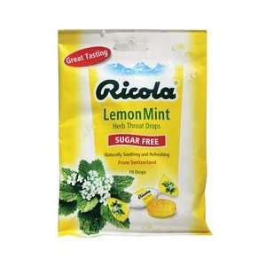  Ricola Herb Throat Drops Lemon Mint Sugar Free Health 