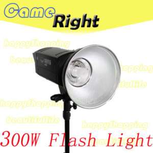300w Studio Flash Strobe Monolight /Modeling Bulb light  