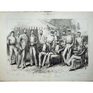  1882 Australian Cricket Team Sport Palmer Garrett Horan 