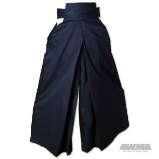   Gladiator Hakama   Martial Arts Uniform Gear Supplies   Black  
