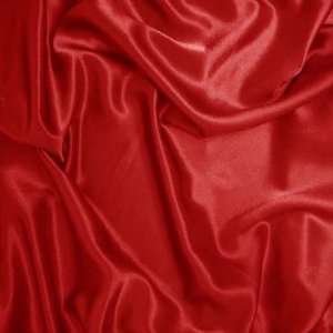    100% Polyester Crepe Back Satin Fabric 74 Red