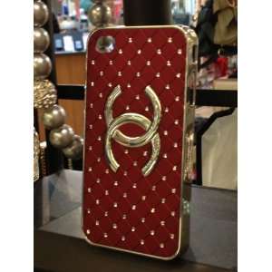  Limited Edition RED Chanel Logo on Front with Silver Frame 