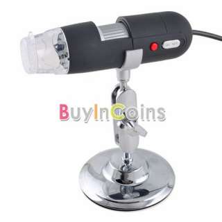 Practical 2MP USB 8 LED Digital Microscope Endoscope Magnifier 800X w 