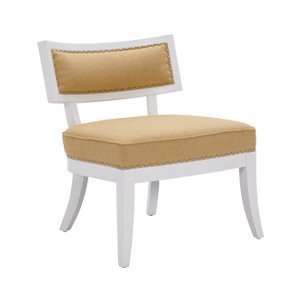   Modern Home   Mystique Chair in Lemoncello Fabric