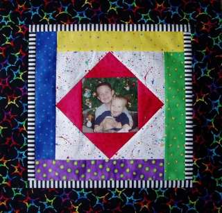 Square in a Square Baby Crib Quilt Pattern NEW  