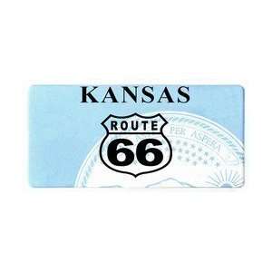 Kansas State Background License Plates Route 66 Plate Tag Tags auto 