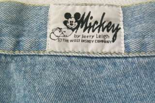 Mickey by Jerry Leigh Disney Mickey Mouse Jean Shorts L  