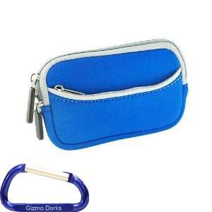  Touring Series Neoprene Dual Pocket Zipper Case (Blue 