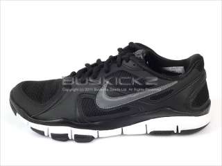 Nike Free TR2 Black/Black White Training 2011 Mens Perforated 442031 