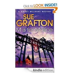 is for Malice Sue Grafton  Kindle Store