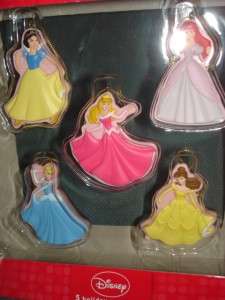 Lot 6 Hallmark Ornaments Disney Princesses Belle NEW  