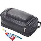 Leather Expandable Toiletry Case