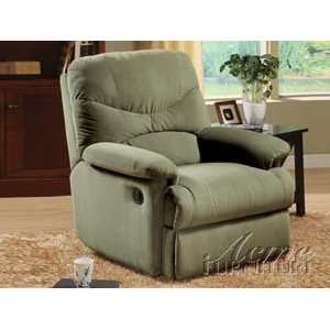  Acme Furniture Sage Microfiber Recliner Chair 00630