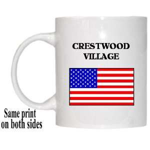  US Flag   Crestwood Village, New Jersey (NJ) Mug 