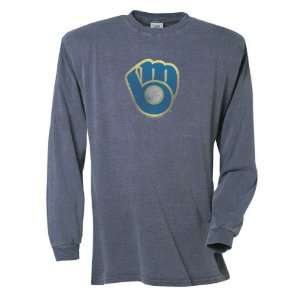  Milwaukee Brewers Big Time Play Garment Dye Long Sleeve T 