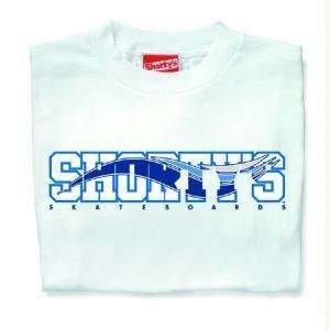 Shortys S/S T Shirt, Block Logo, Medium  Sports 