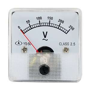   250V Class 2.5 Accuracy Voltage Analog Panel Meter