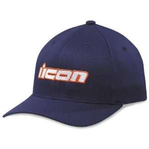  ICON HAT ICON SLANT NAVY L/XL 2501 0295 Automotive