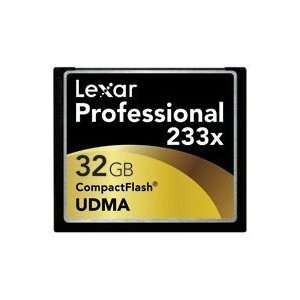  Lexar 32GB 233X Professional Compact Flash Card