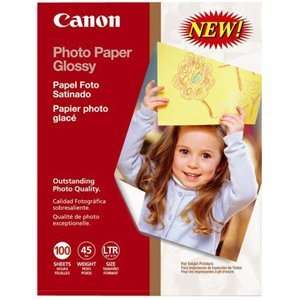  Canon Glossy Photo Paper. 100 SHEET PACK 8.5X11 PHOTO 