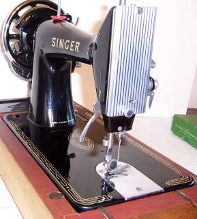   model 99 Hand Crank Sewing Machine with Flip Down Bed Extension  
