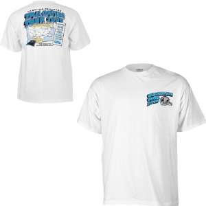   Carolina Panthers 2009 Roadtrip Schedule T Shirt