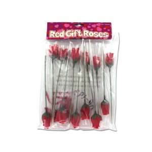  Red Gift Rose With Card   Pack of 24