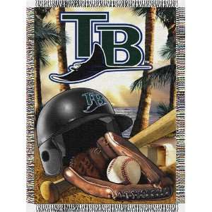  MLB Tampa Bay Rays Home Field Advantage 48x60 Tapestry 