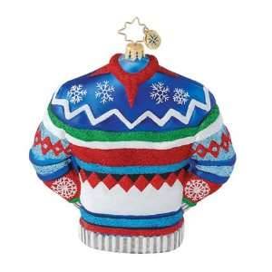  Christopher Radko Alpine Sweater Ornament