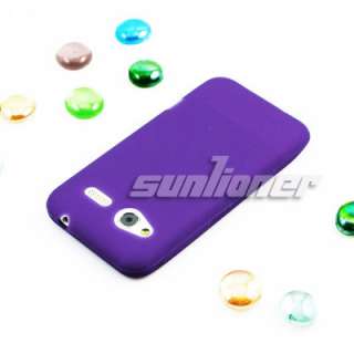   Case Skin Cover for HTC Radar 4G Omega C110e +LCD Film . Purple  