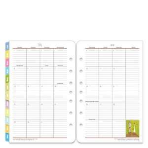   Of View Two Page Monthly Calendar Tabs   Jul 201