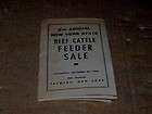 vintage 8th annual new york state beef cattle feeder sale